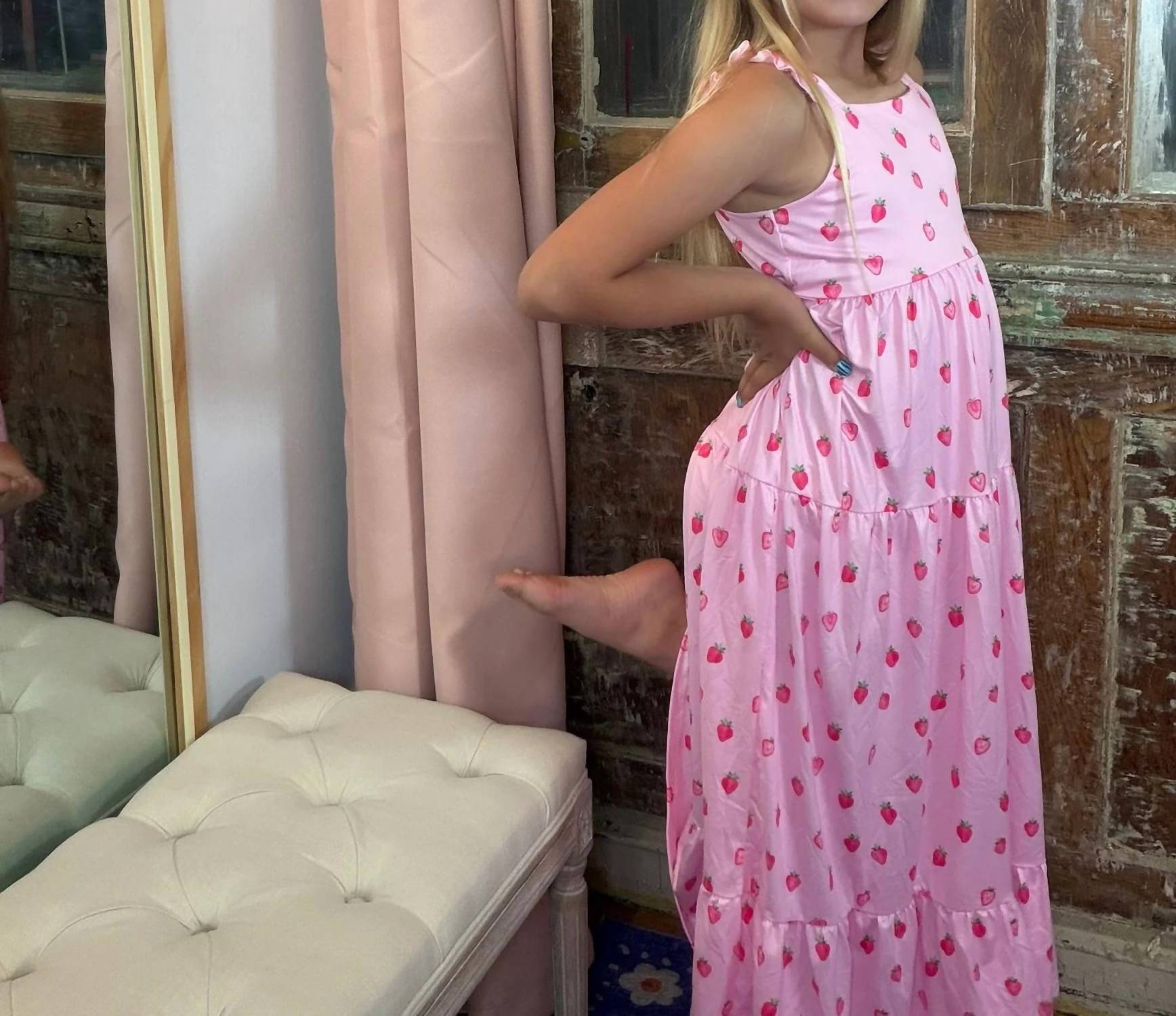 Mila & Rose - Ruffle Midi Dress