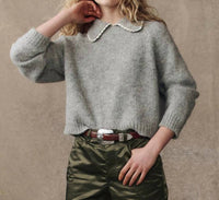 The Great. - The Crochet Collar Sweater
