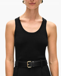 White + Warren - Superfine Merino Ribbed Tank Top