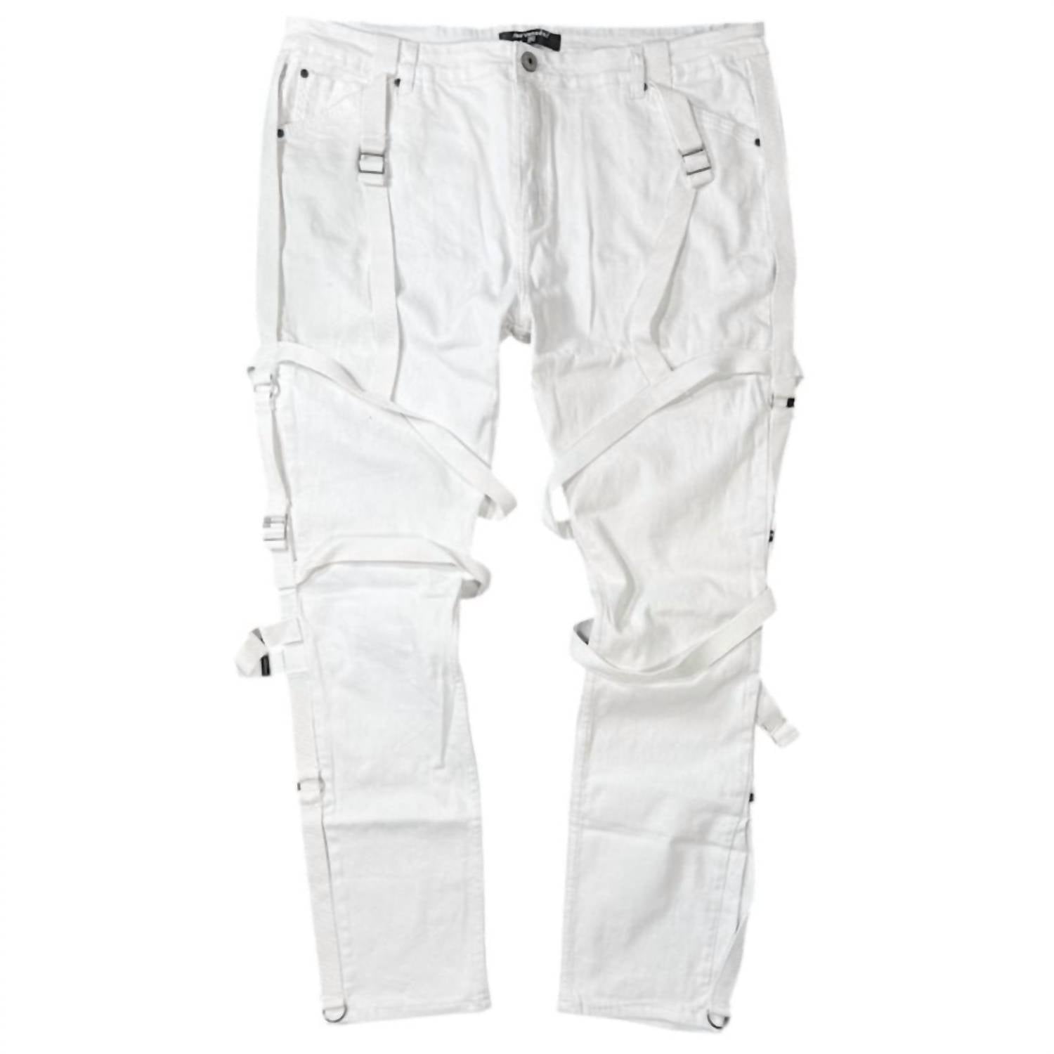 Serenede - Strapped Denim Jeans