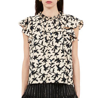 Ulla Johnson Women's Julia Top in moonstone - women's blouse