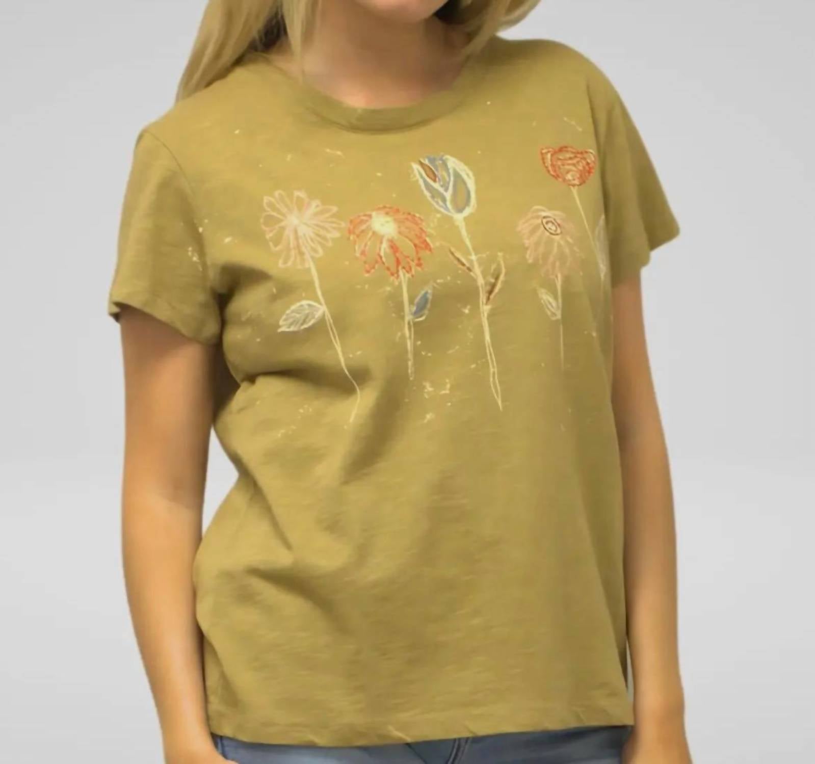 Kyla Seo - Malia Embroidered Tee
