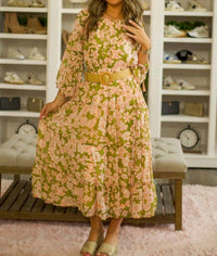 &Merci - Exclusive Print Long Dress