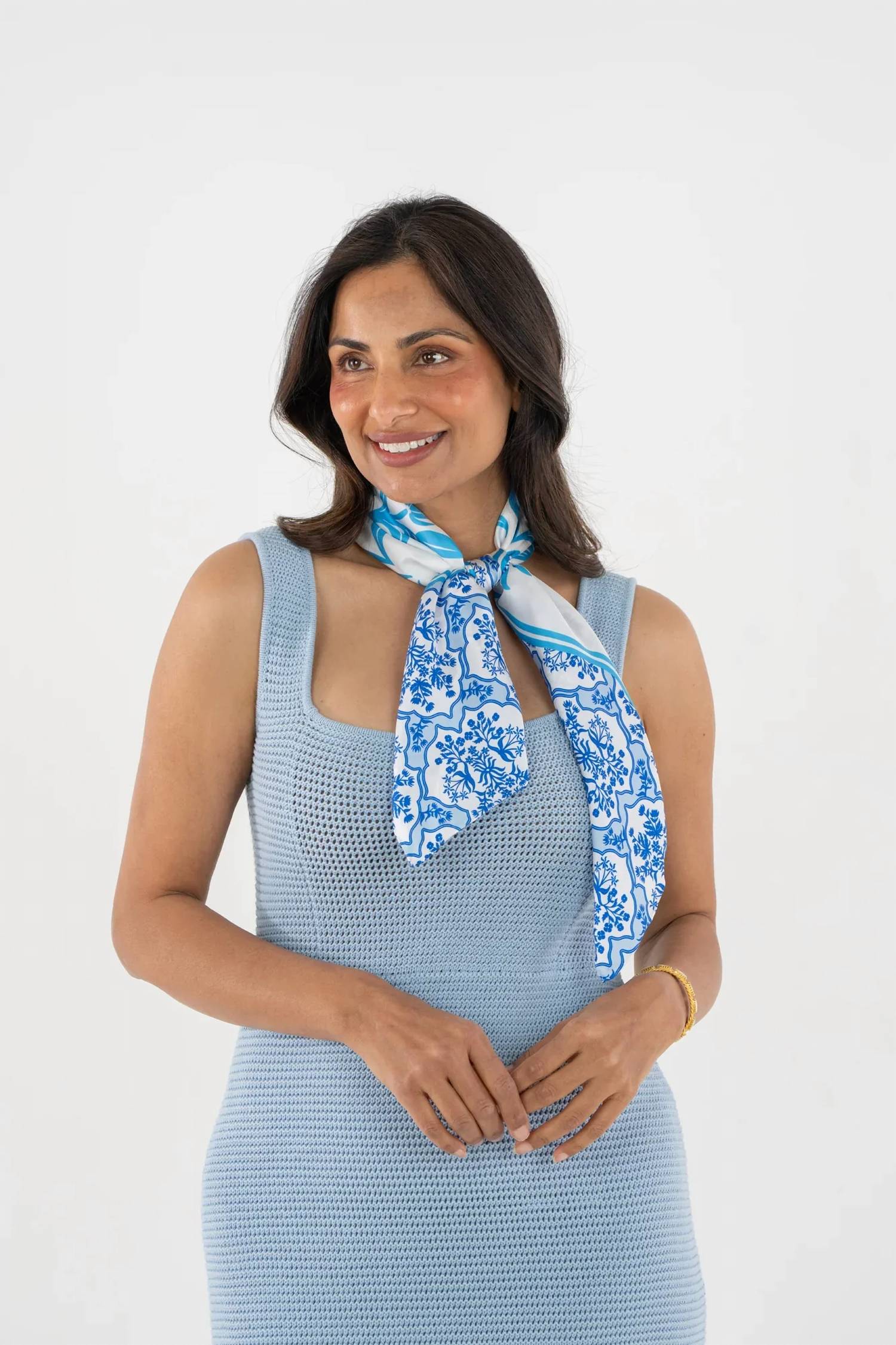 Emily Mccarthy - Women's Hand-stitched Silk Scarf