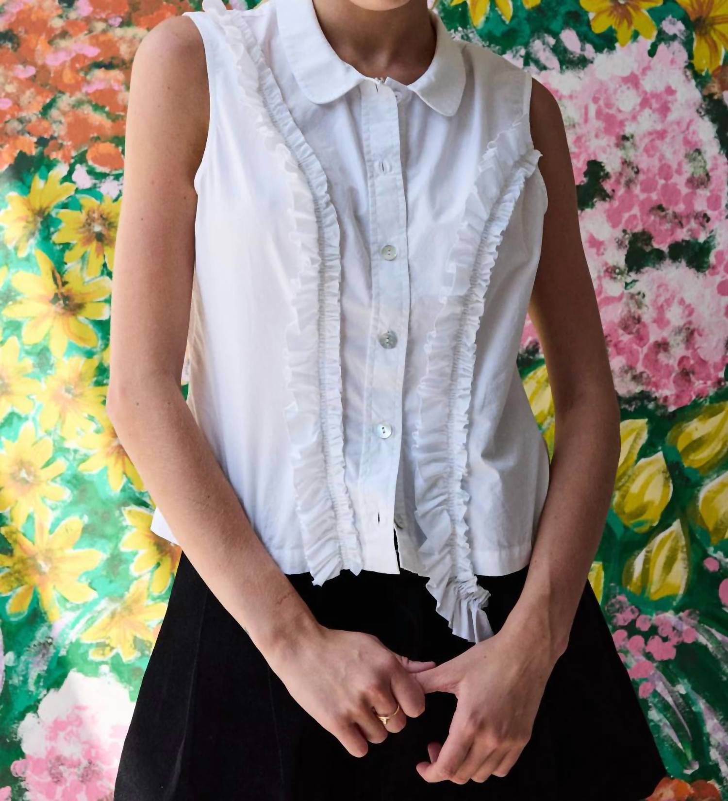 Hope For Flowers - Peter Pan Blouse