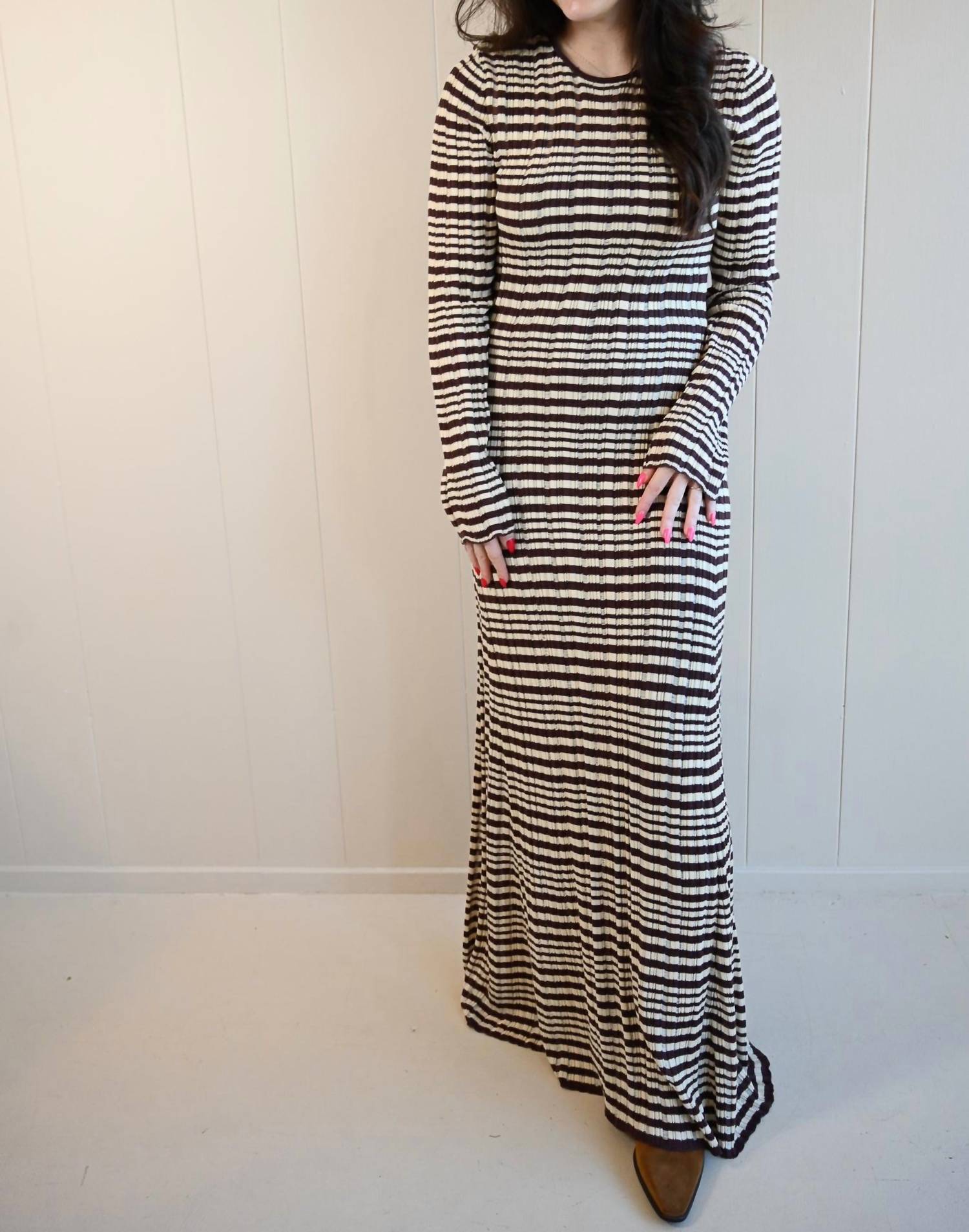 Z Supply - Caledonia Striped Rib Maxi Dress