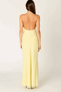 Nia - Giulia Halter Maxi Dress