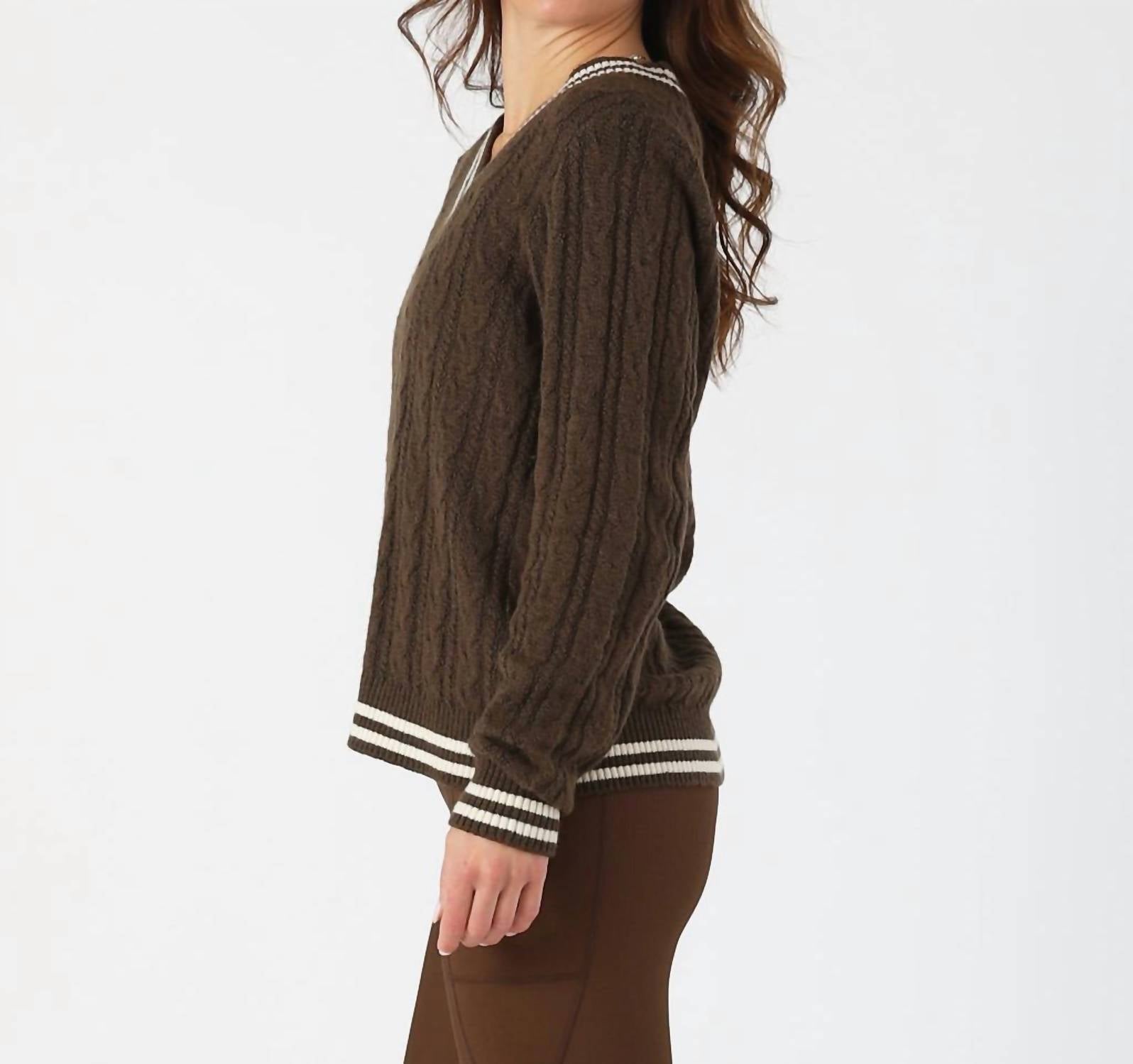 Glyder - Hanalei Cable Knit Sweater