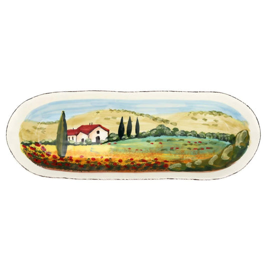 Vietri - Terra Toscana Bread Server