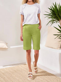 Tribal - PULL ON BERMUDA WITH TOPSTITCH