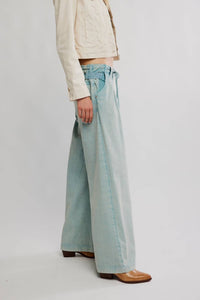 Free People - Julien Wide Leg Chino Trousers