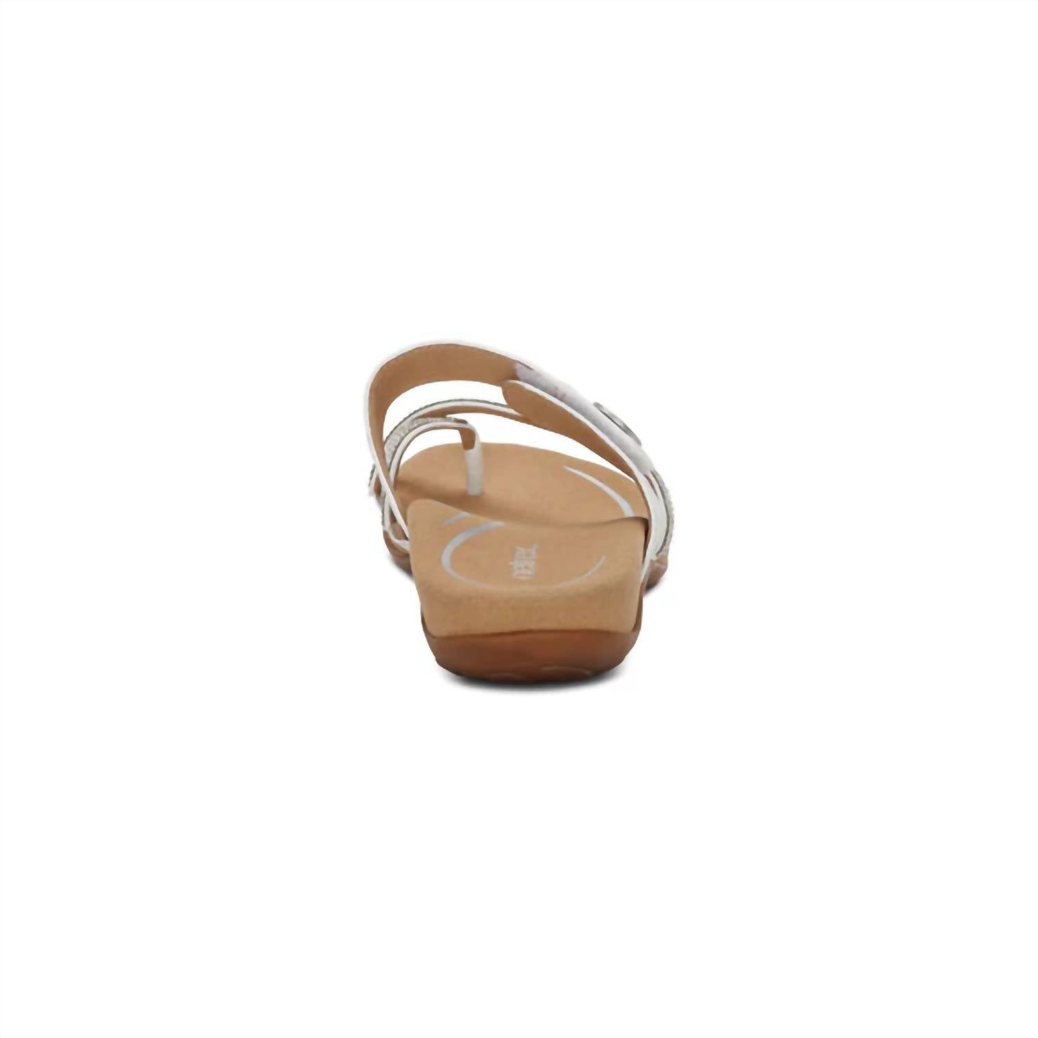 Aetrex - Women's Izzy Sparkle Thong Sandals