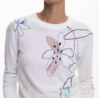 Desigual - Jers Arty Thin Gauge Sweater