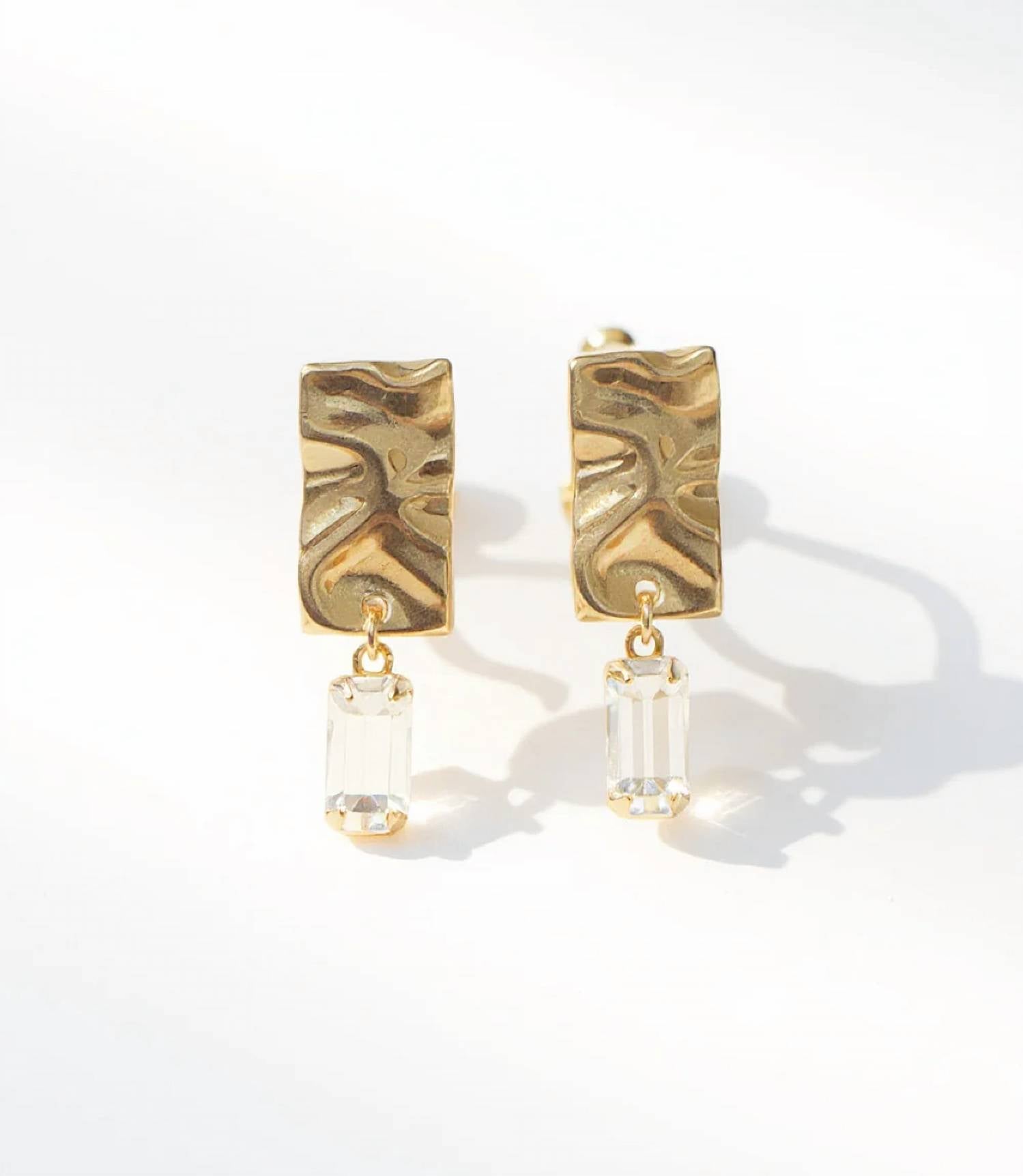 Farrah B Jewelry - Reflection Drop Earrings