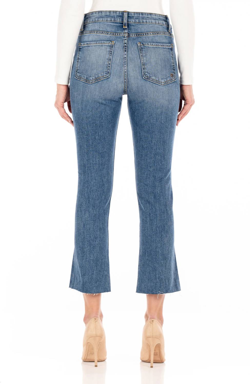 Fidelity - Juniper Crop Flare Jeans