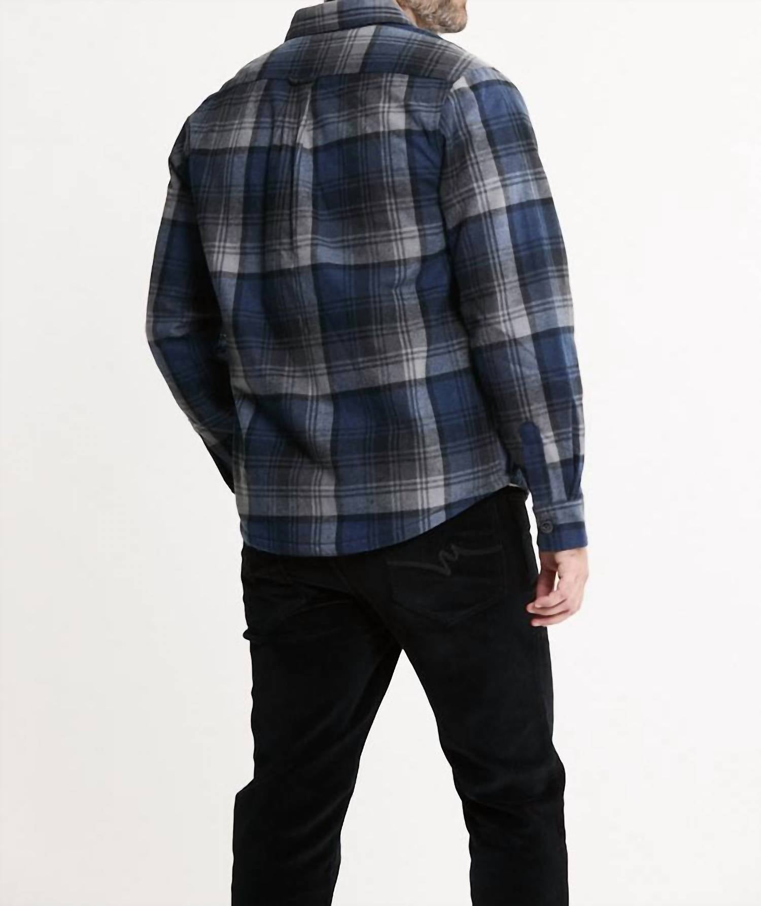 Jachs New York - Sherpa Lined Flannel Shirt Jacket