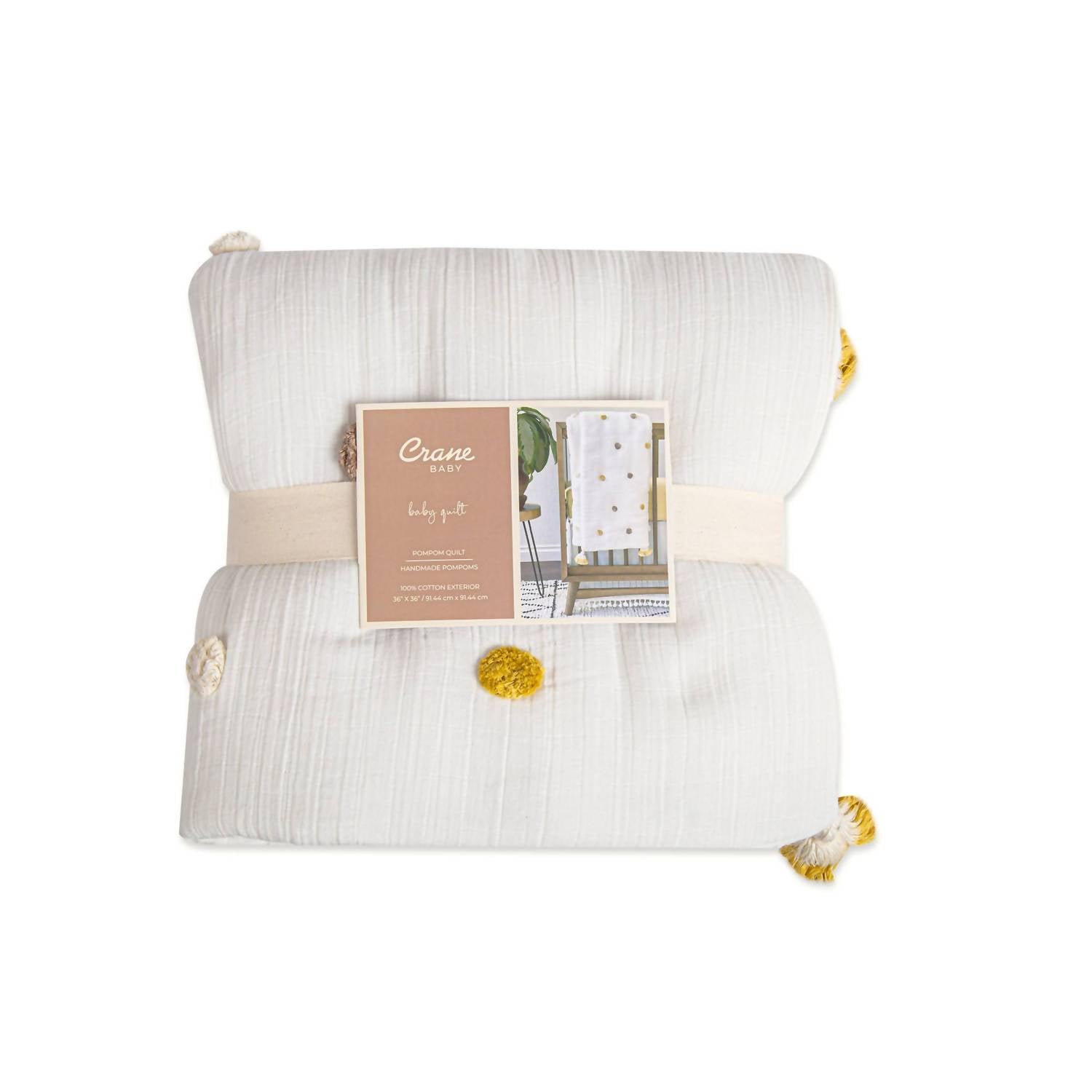 Crane Baby - Kendi Pom Pom Blanket