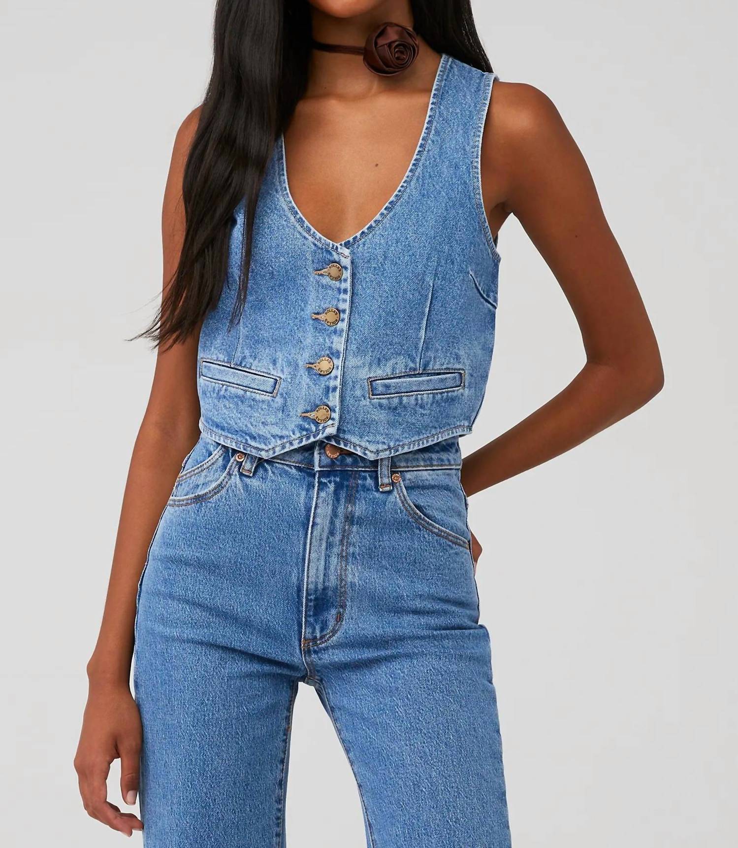 Rolla'S - Dallas Jeans Vest