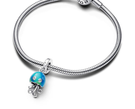 Pandora - Women's Colour-changing Jellyfish Dangle Charm