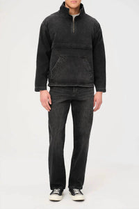 Warp + Weft - Denim Pullover Windbreaker Jacket