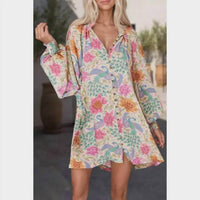 Aapparella - Boho Peacock Dress