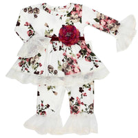 Haute Baby - Baby Girls And Toddlers Antique Charm 2 Pc Set