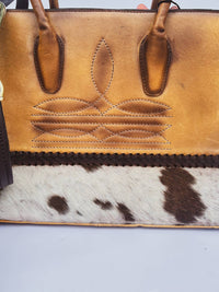 American Darling Women's Ranch Handbag in brown - women's bag - alternate view