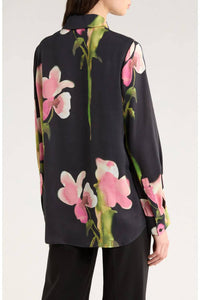 Stine Goya - Melting Flowers Print Button Front Shirt