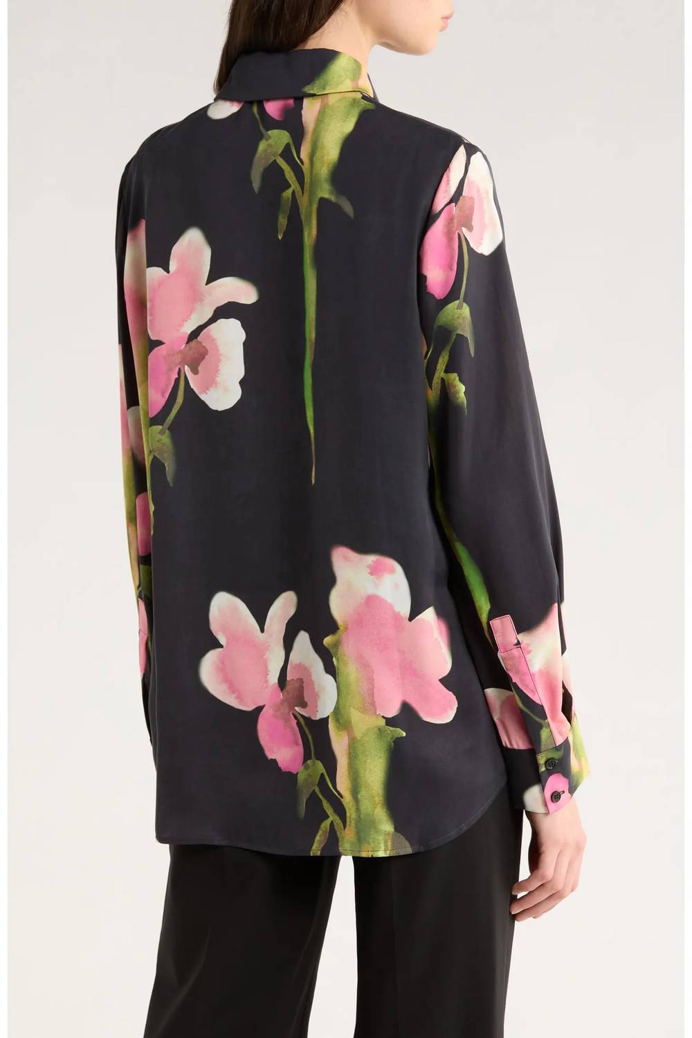 Stine Goya - Melting Flowers Print Button Front Shirt
