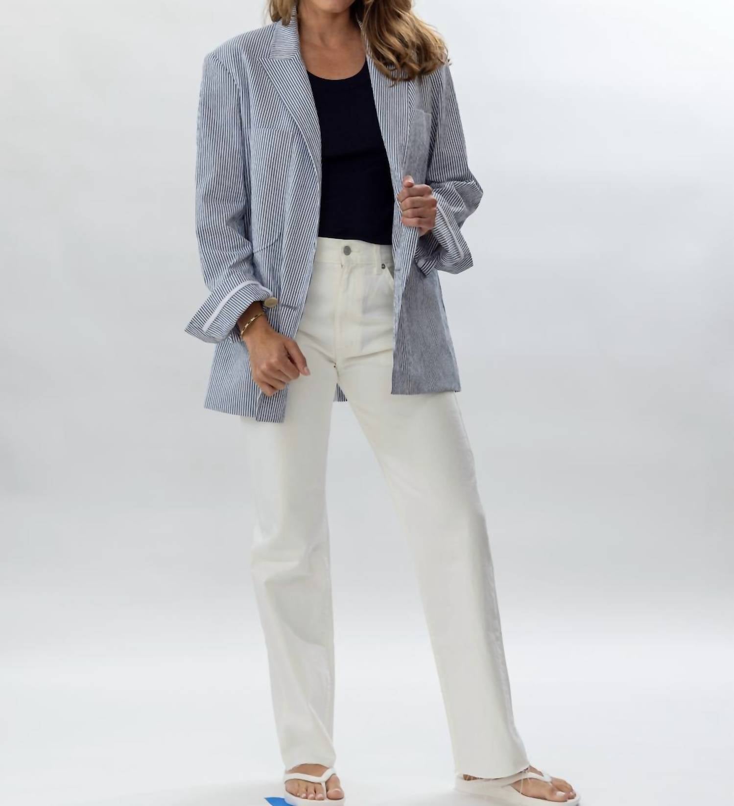 Nili Lotan - Calla High-rise Straight Leg Jean