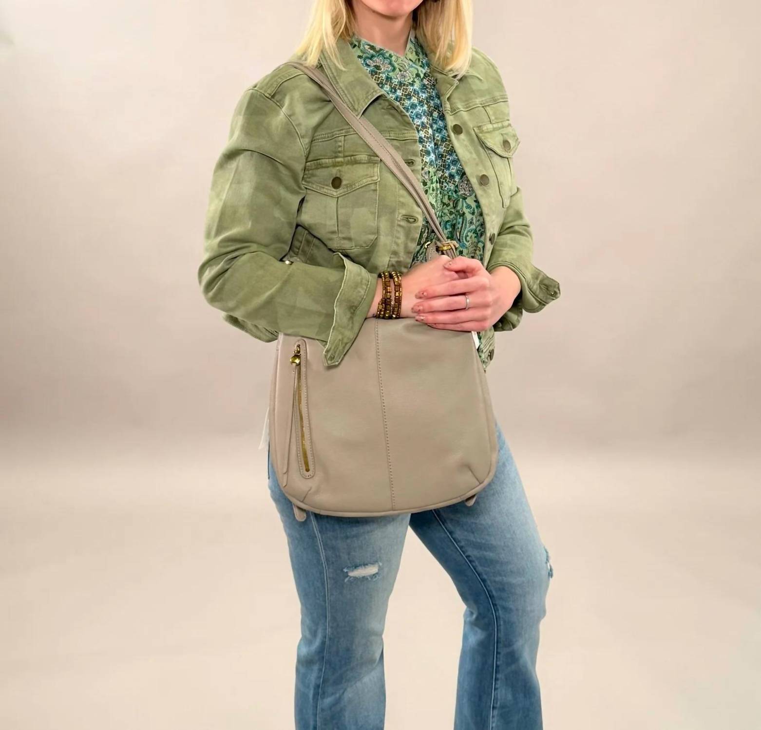 Mahila - Cap Sleeve Botanical Breezy Blouse