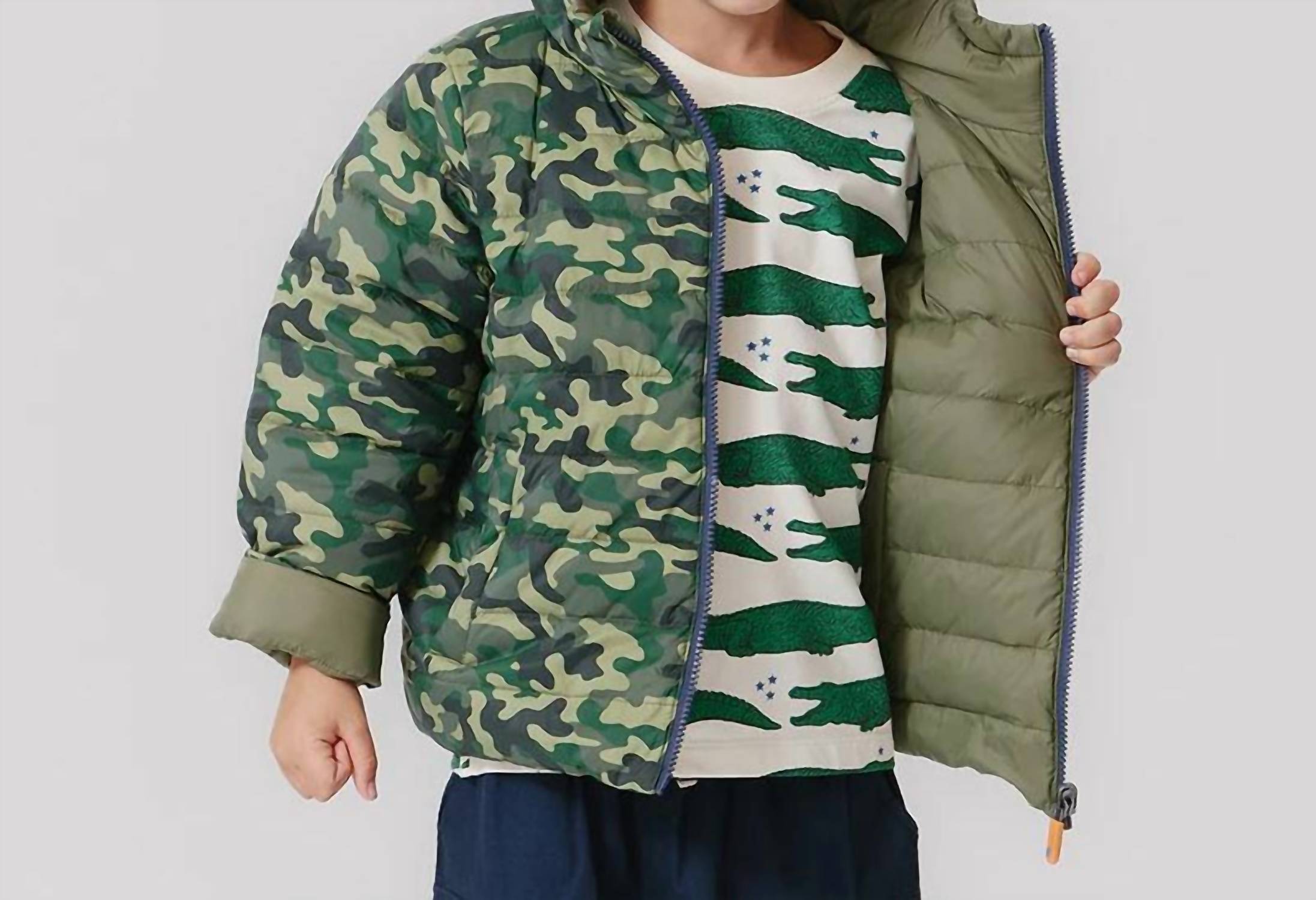 Pink Chicken - Kids Reversible Riley Jacket