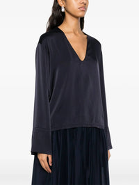 Forte Forte - Satin Long Sleeve Top