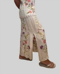 Johnny Was - HIGH SLIT LINEN SKIRT CALISTA