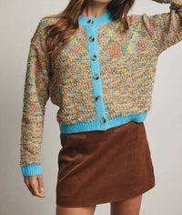 Wishlist - Color Blend Button Front Cardigan