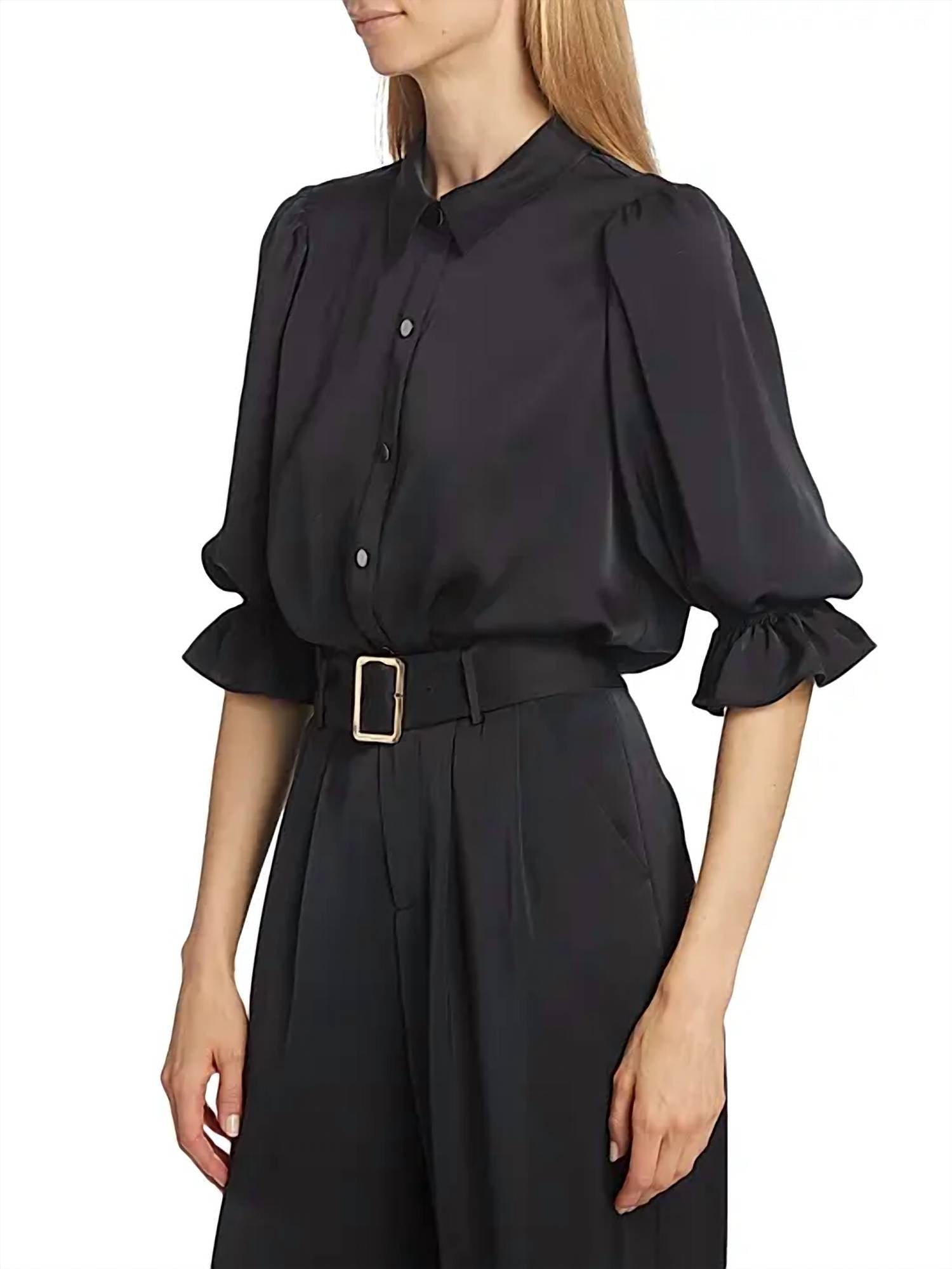 Ramy Brook - Dina Button-front Bodysuit