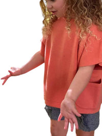 Vignette - Girl's Fiona Short Sleeve Sweater