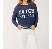 Shiraleah - Catch of the Day Mesh Sweater