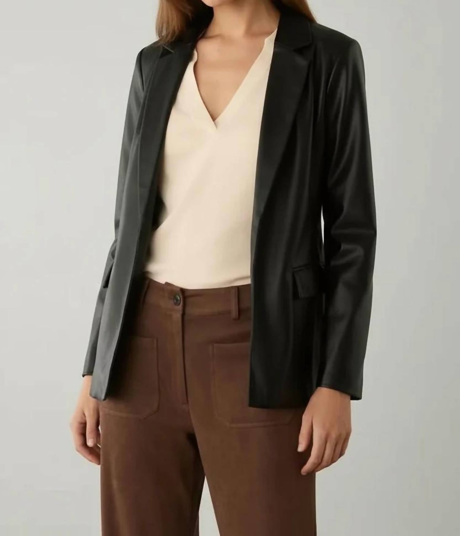 Skies Are Blue - Grace Open Front Blazer