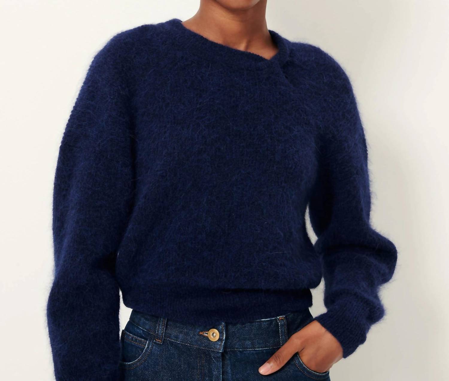 Sessun - Twist Blues Sweater