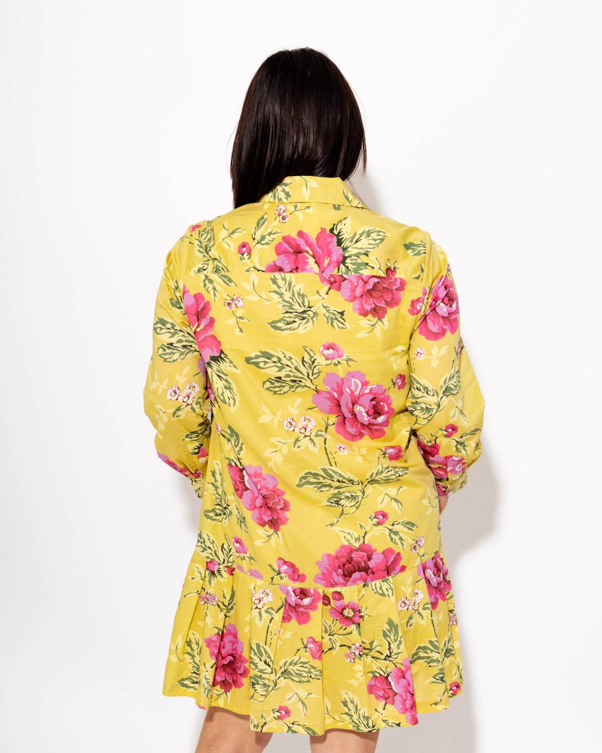 Ivy Jane - Rose Pleated Shirt Dress