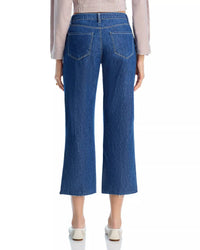 L'Agence - Wanda High Rise Cropped Straight Jeans