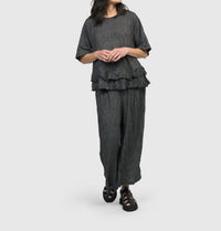ALEMBIKA Whirlwind Lounge Pants in stripes - women's pants - view 6