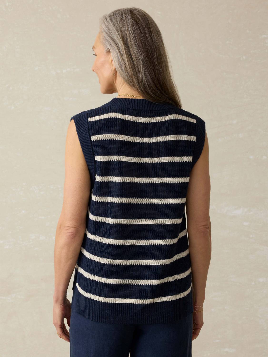 Faherty - Miramar Linen Sweater Tank