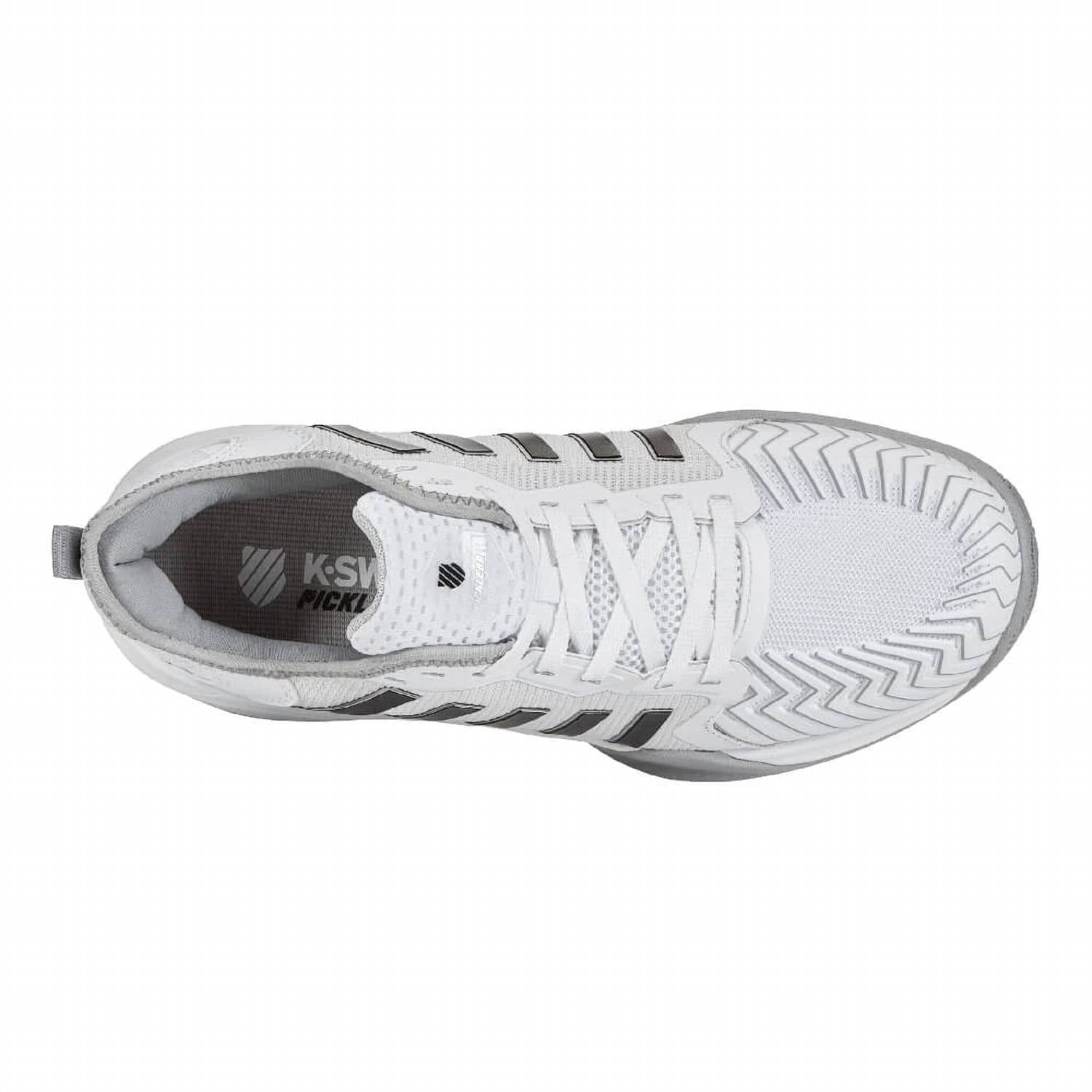 K-Swiss Men's Pickleball Supreme Athletic Shoes in white high rise black - men's shoe - view 5