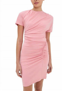 JONATHAN SIMKHAI KIKO DRESS in dusty rose - women's dress