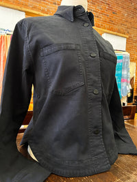 Renuar - Women's Boxy Button Front Shirt