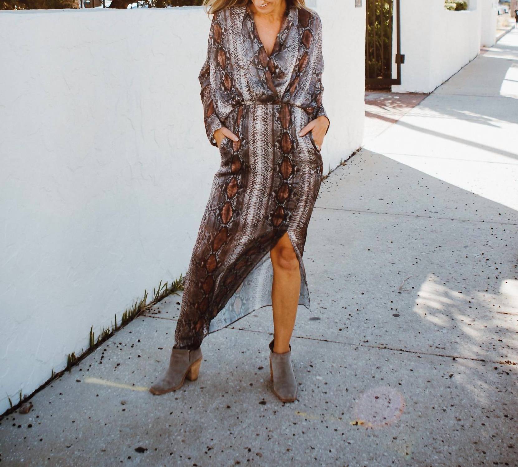 Buddylove - Jude Long Sleeve Maxi Dress