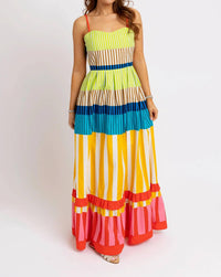 Karlie - Royal Layered Maxi Dress