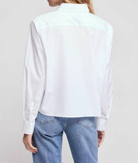 The Shirt - Long Sleeve Boxy Crop Top